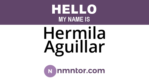 Hermila Aguillar