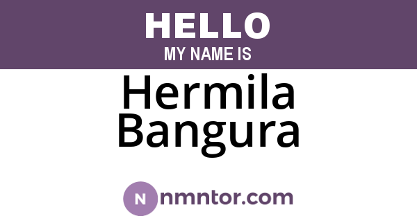 Hermila Bangura