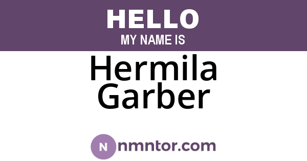 Hermila Garber