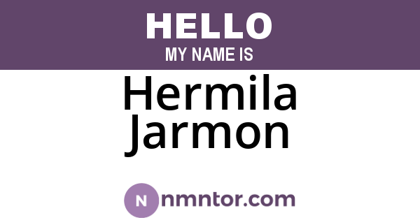 Hermila Jarmon