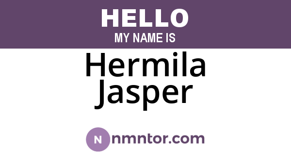 Hermila Jasper