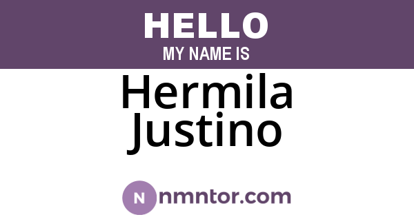 Hermila Justino