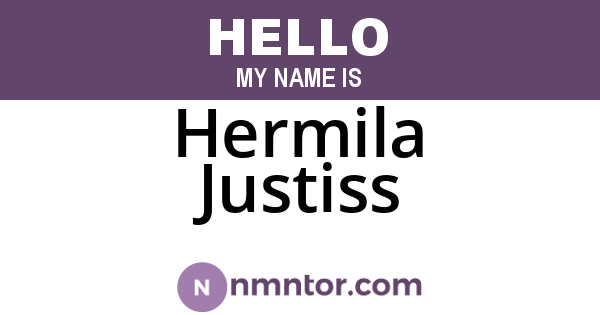 Hermila Justiss