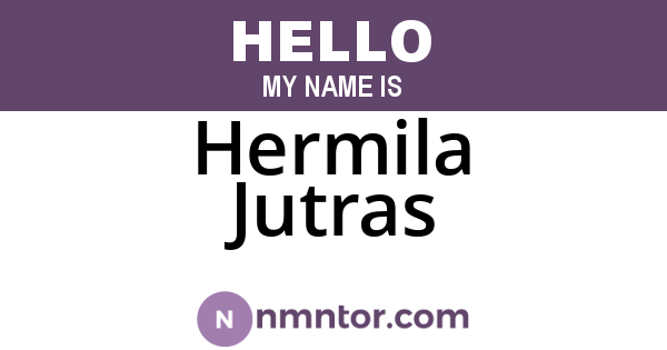 Hermila Jutras