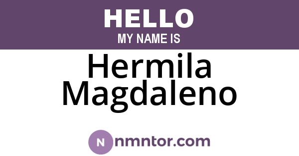 Hermila Magdaleno