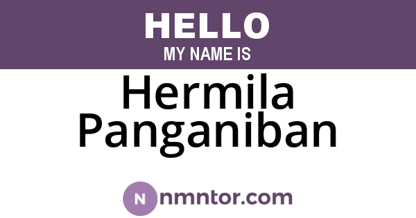 Hermila Panganiban