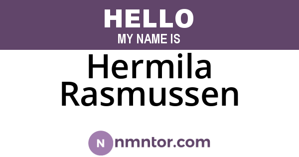 Hermila Rasmussen