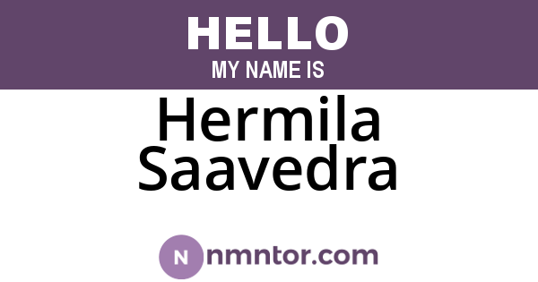 Hermila Saavedra