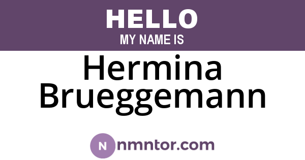 Hermina Brueggemann