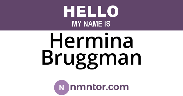 Hermina Bruggman