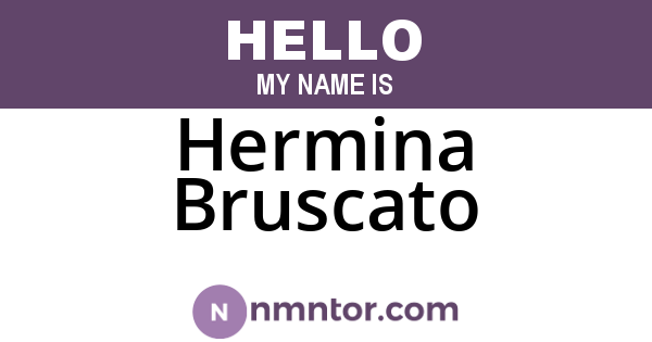 Hermina Bruscato