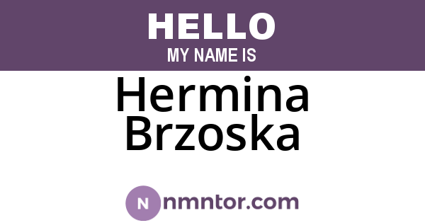 Hermina Brzoska