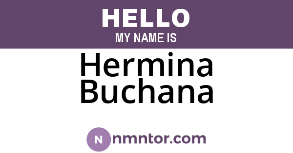 Hermina Buchana