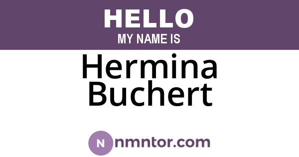 Hermina Buchert
