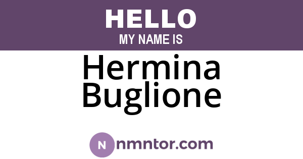 Hermina Buglione
