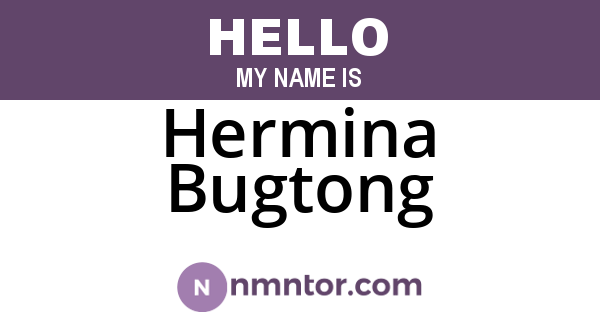 Hermina Bugtong