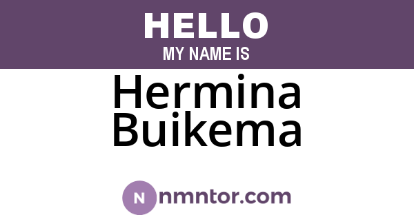 Hermina Buikema