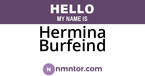 Hermina Burfeind