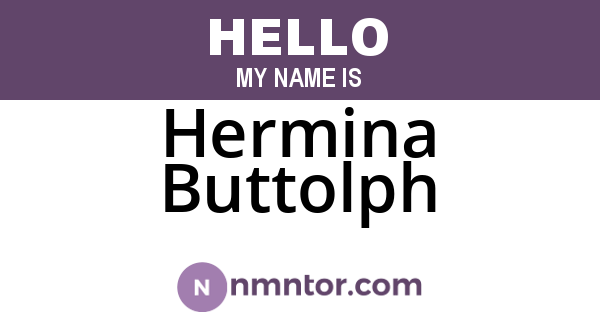 Hermina Buttolph