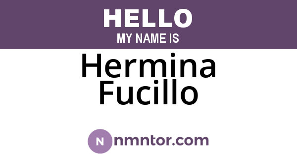 Hermina Fucillo