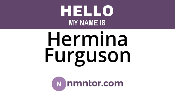 Hermina Furguson