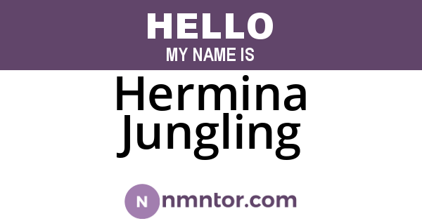 Hermina Jungling