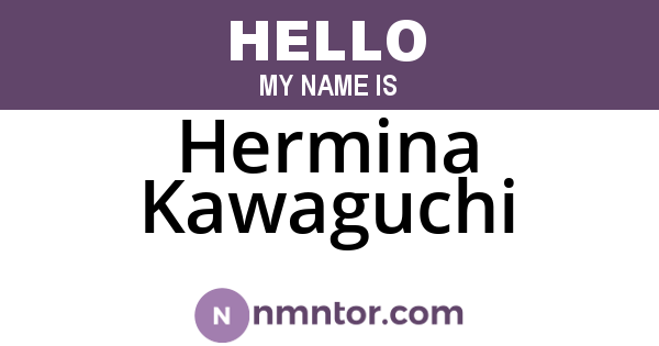 Hermina Kawaguchi