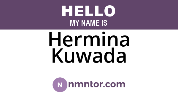 Hermina Kuwada