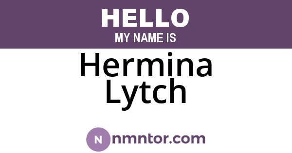 Hermina Lytch