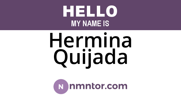 Hermina Quijada