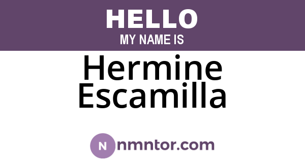 Hermine Escamilla