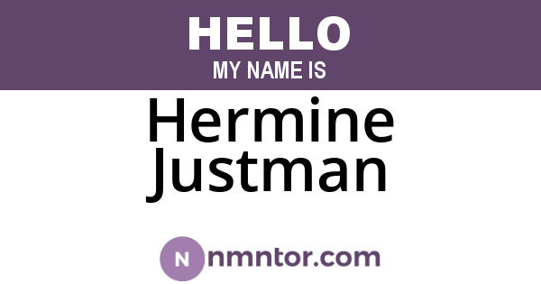 Hermine Justman