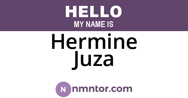 Hermine Juza