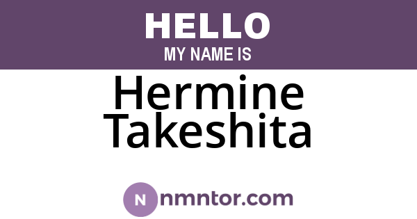 Hermine Takeshita
