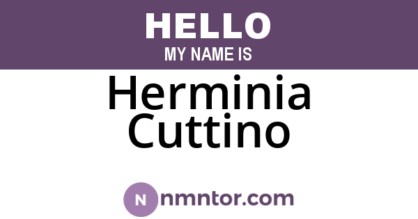 Herminia Cuttino