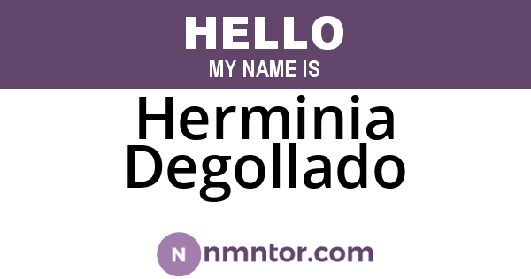 Herminia Degollado