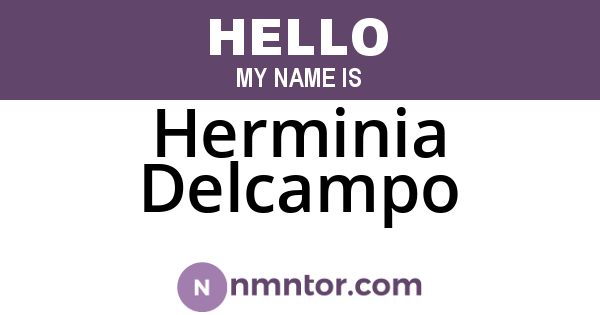 Herminia Delcampo