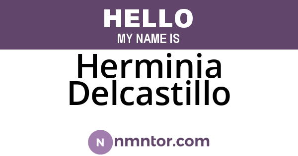 Herminia Delcastillo