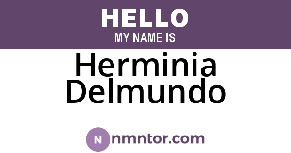 Herminia Delmundo