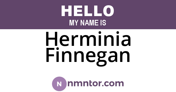 Herminia Finnegan