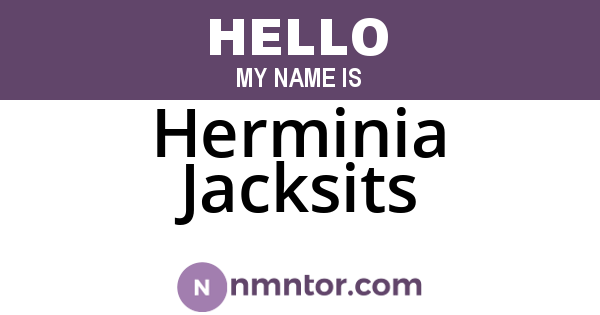 Herminia Jacksits