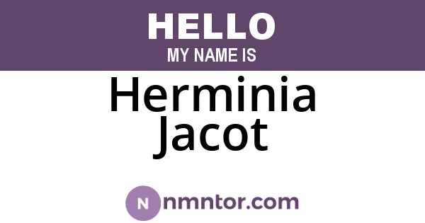 Herminia Jacot