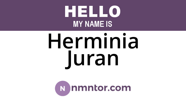Herminia Juran