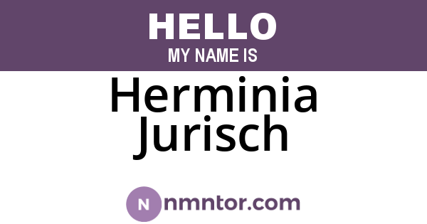 Herminia Jurisch