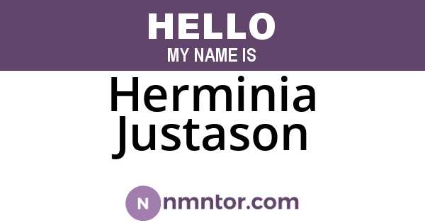 Herminia Justason