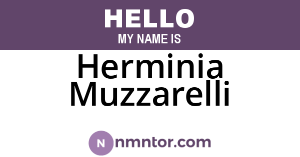 Herminia Muzzarelli