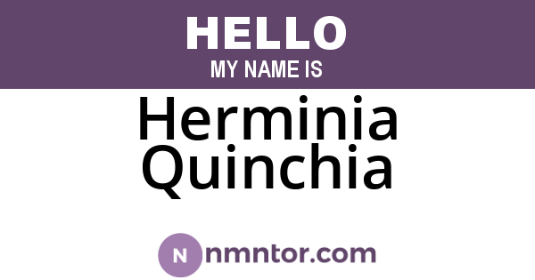 Herminia Quinchia