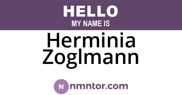 Herminia Zoglmann