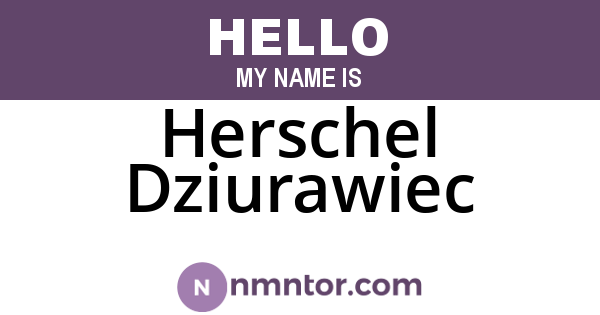 Herschel Dziurawiec