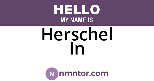 Herschel In